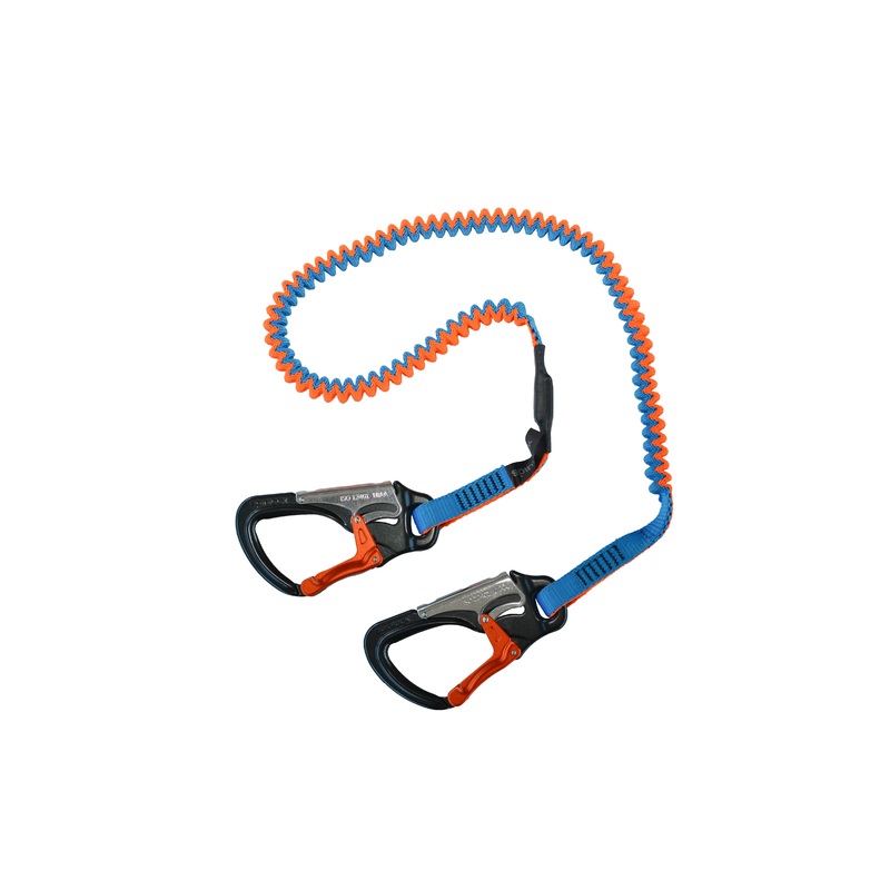 SPINLOCK 2 CLIP ELASTICATED PERFORMANCE SAFETY LINE (2M) #SPDW-STR/02E/C