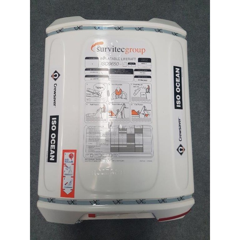 10 Passenger Life Raft Hard pack #LIF-0510PAXH