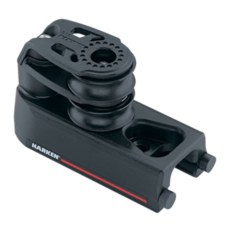 Harken 27 mm Midrange CB Track End Control  Double Sheave, Set of 2