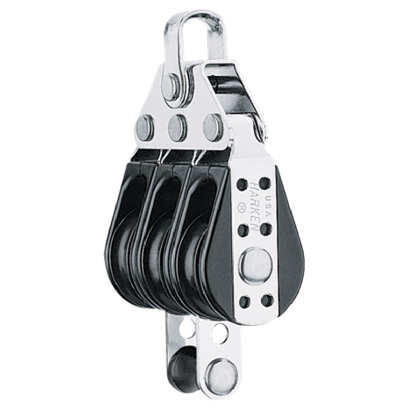 Harken 29 mm Triple Bullet Small Boat Classic Block  Becket