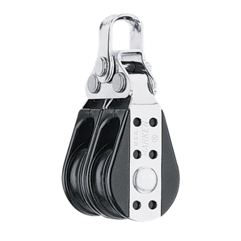 Harken 29 mm Wire Double Bullet Small Boat Classic Block