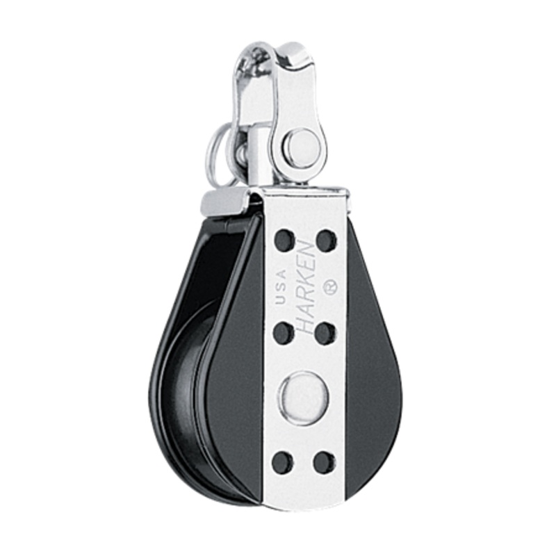 Harken 38 mm Big Bullet Small Boat Classic Block Swivel