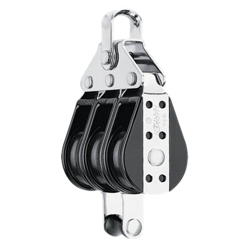 Harken 38 mm Triple Big Bullet Small Boat Classic Block  Becket