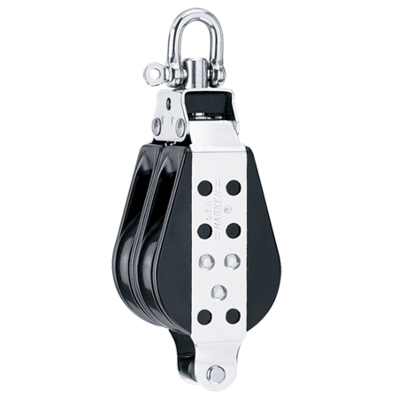 Harken 76 mm Double Midrange Classic Block  Becket