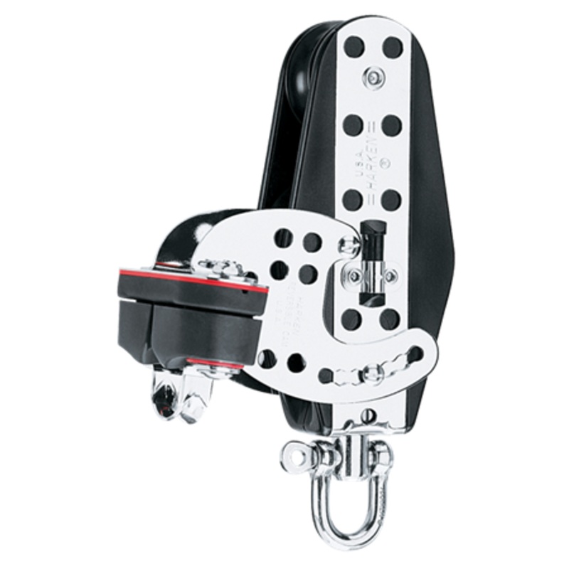 Harken 76 mm Fiddle Hexaratchet Midrange Classic Block  Cam Cleat