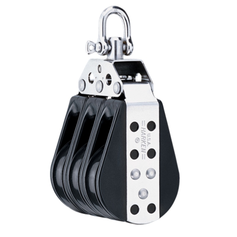 Harken 76 mm Triple Midrange Block