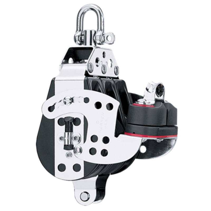 Harken 76 mm Triple Midrange Hexaratchet Block  Becket