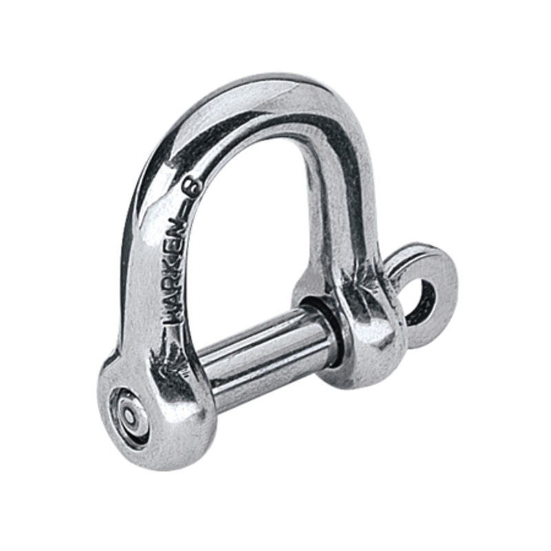 Harken 12 mm Stainless Steel D Shackle  High Resistance