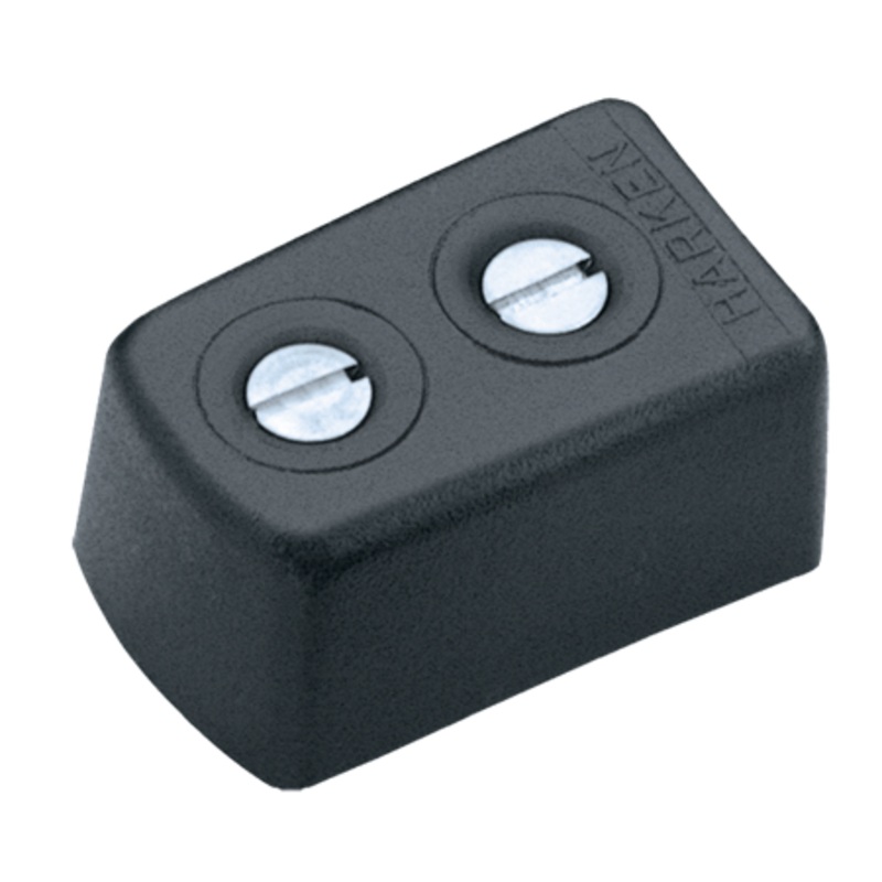 Harken 22 mm Heavy-Duty Low-Beam Small Boat CB Track Endstops  Set of 2