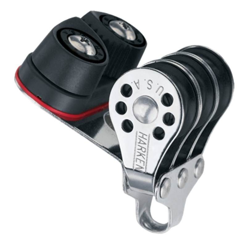 Harken 22 mm Triple Micro Block  Cam Cleat