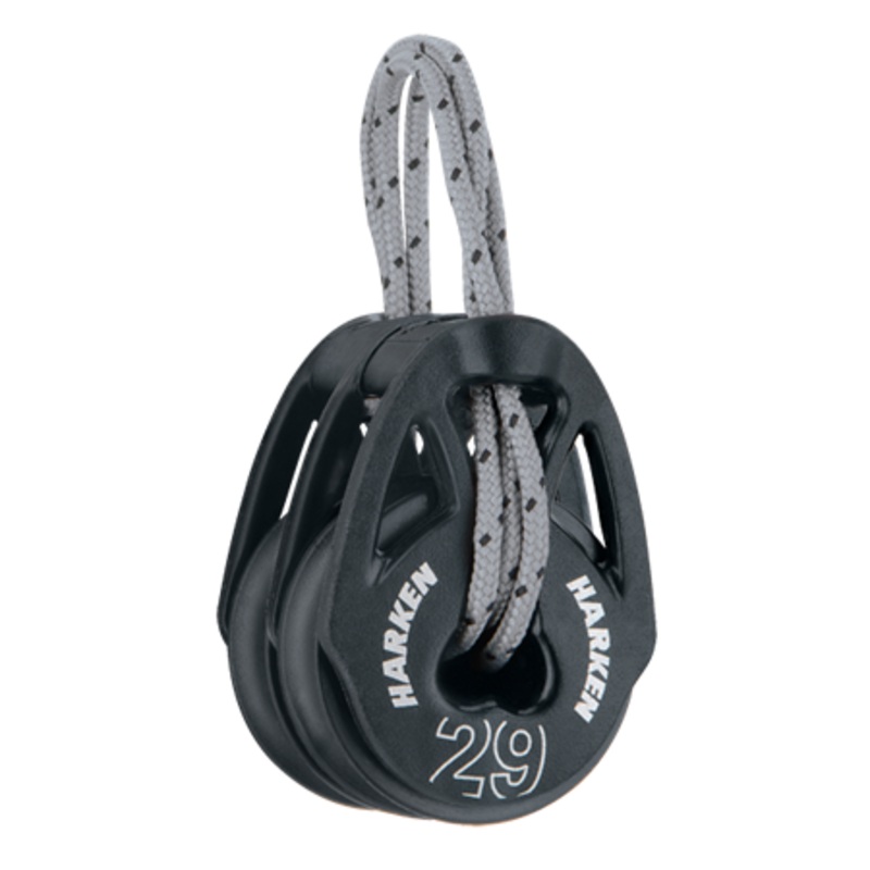 Harken 29 mm Carbo T2 Soft-Attach Block