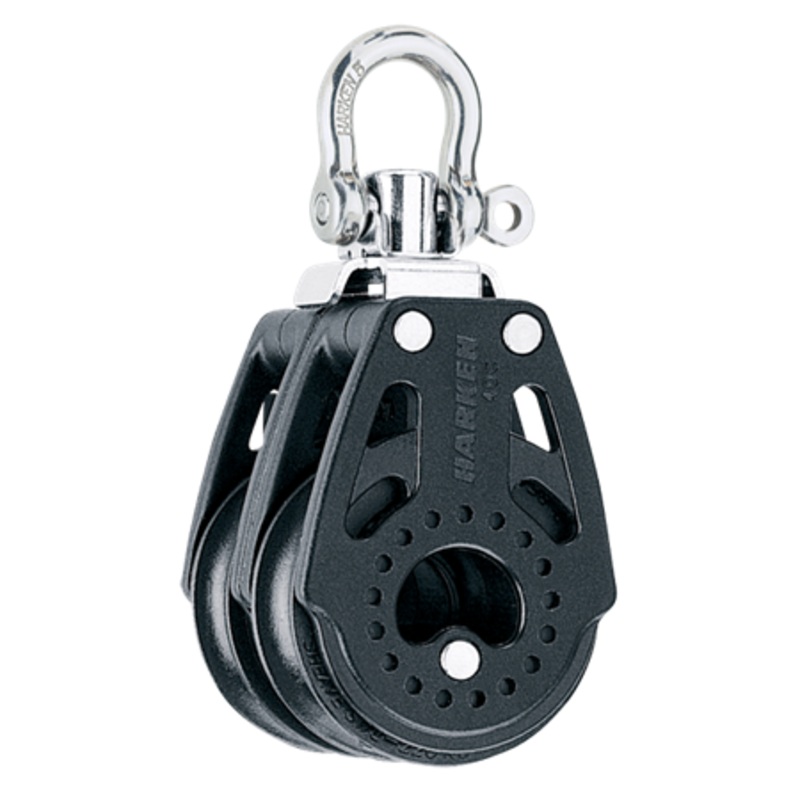 Harken 40 mm Double Carbo Air Block  Swivel