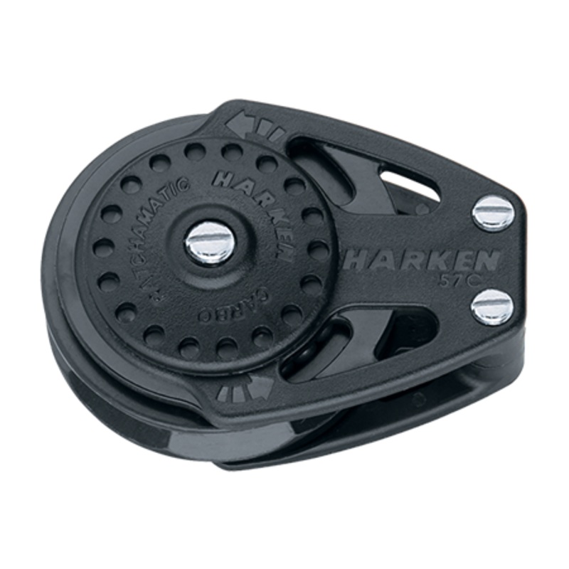 Harken 57 mm Cheek Ratchamatic Carbo Air Block