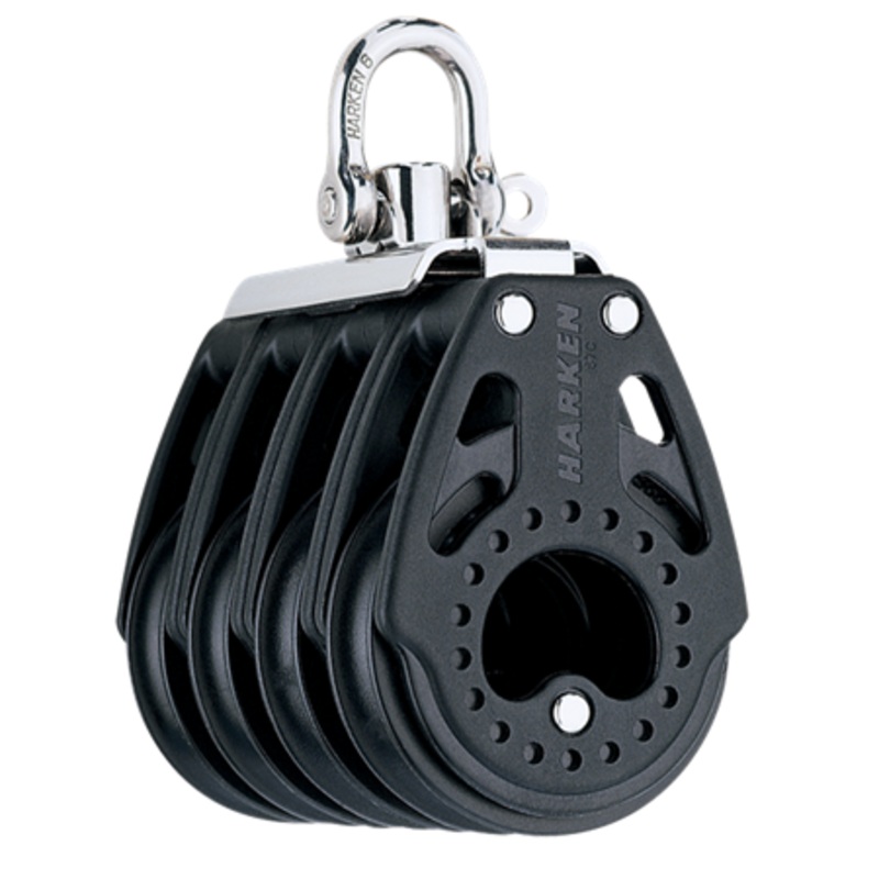 Harken 57 mm Quad Carbo Air Block  Swivel