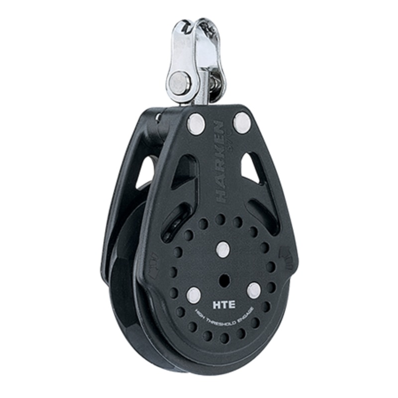 Harken 57 mm Ratchamatic HTE Carbo Air Block  Swivel