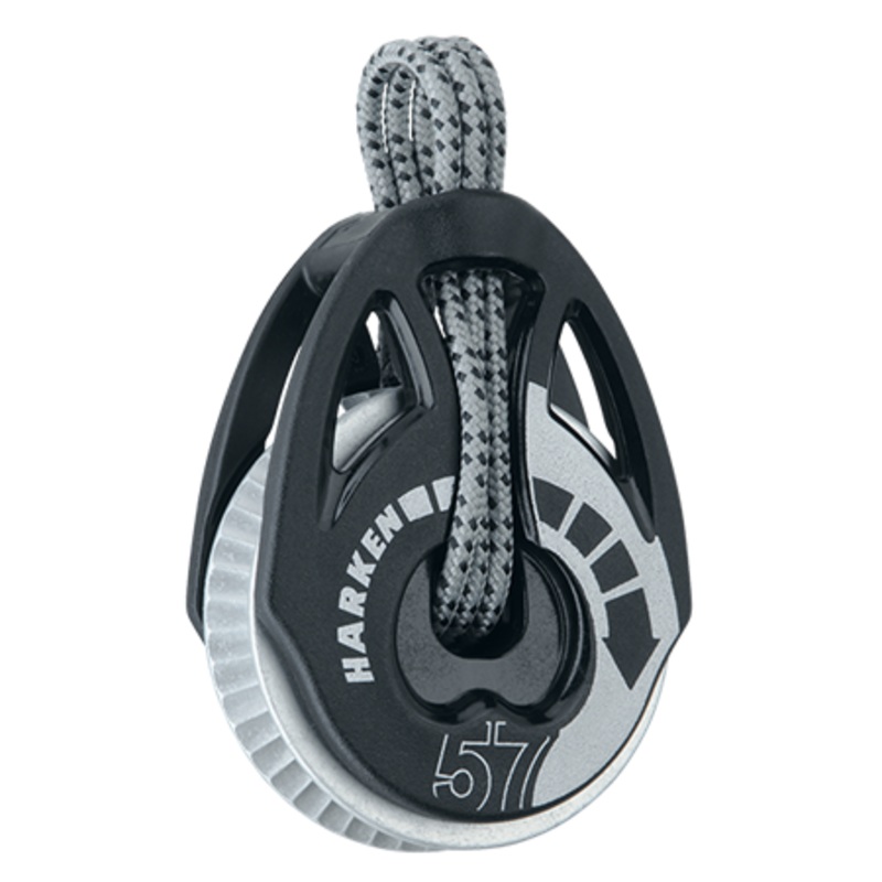 Harken 57 mm T2 Soft-Attach Ratchamatic Carbo Air Block  2x Grip