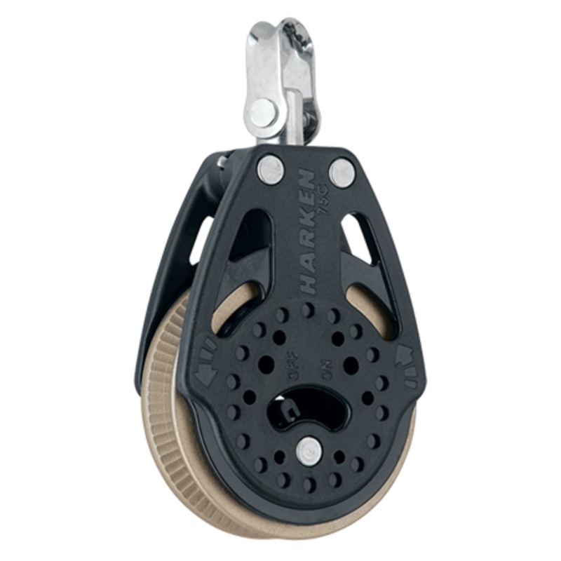 Harken 75mm Carbo Ratchet Block – 1.5X Grip