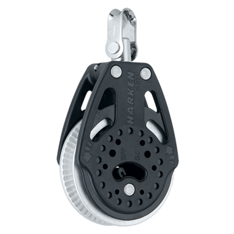 Harken 75mm Carbo Ratchet Block – 2X Grip