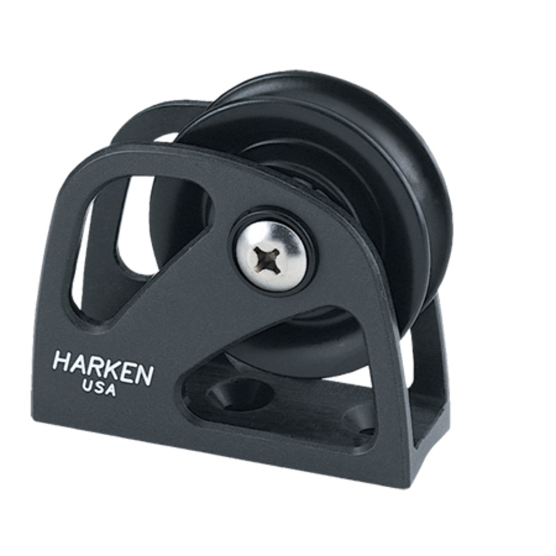 Harken 76 mm Aluminum Mastbase Halyard Lead Block