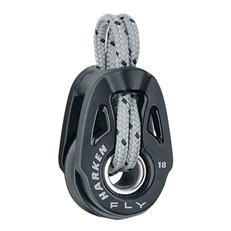 Harken 18 mm Carbo Fly Soft-Attach Block