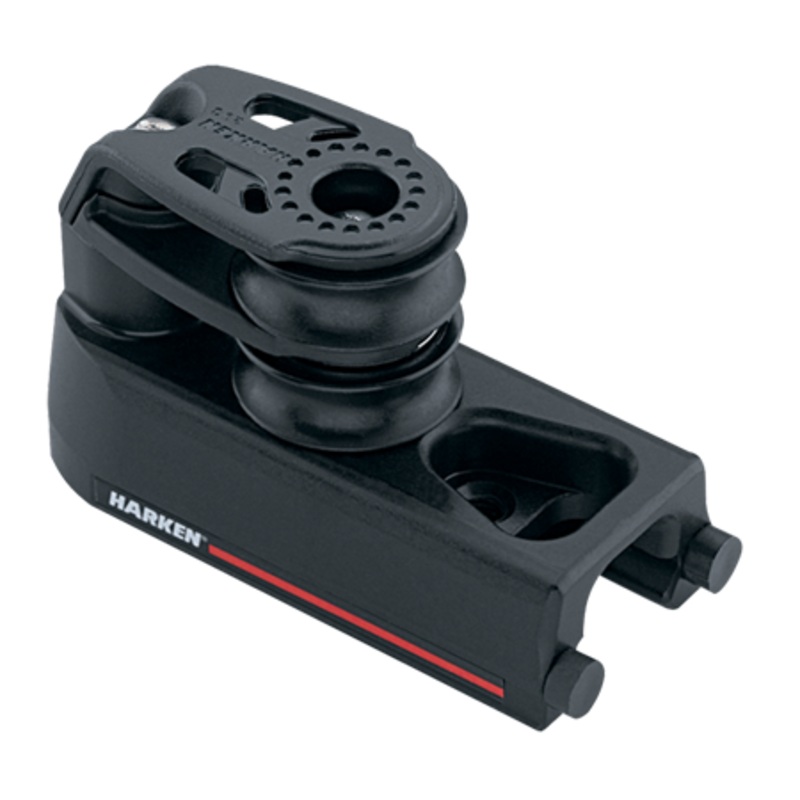 Harken 22 mm Small Boat CB Track End Control  Double Sheave, Set of 2