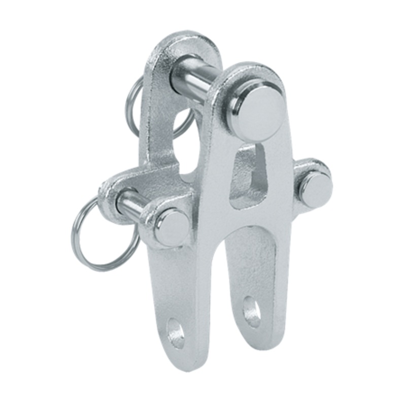 Harken 22 mm Small Boat CB Traveler Car Stand-Up Toggle  6 mm Pin, Control Tangs