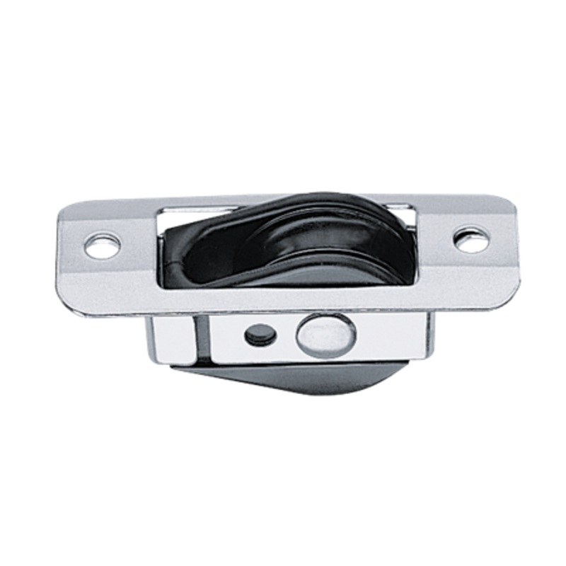 Harken 29 mm Wire Through-Deck Bullet Small Boat Classic Block  Stainless Steel Cover