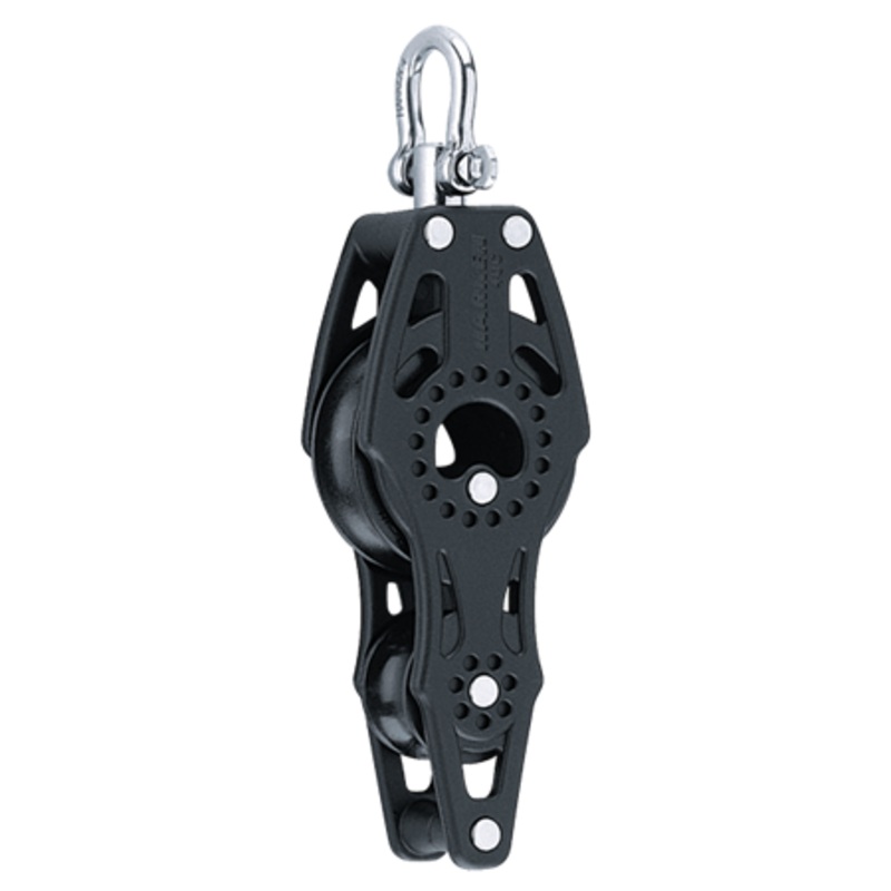 Harken 40 mm Fiddle Carbo Air Block  Swivel, Becket