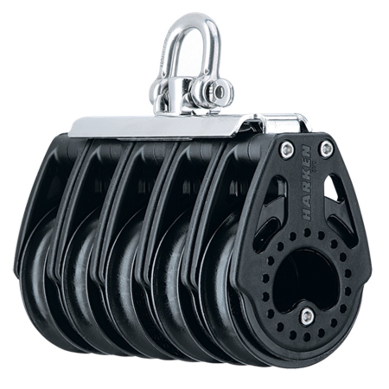 Harken 57 mm 5-Sheave Carbo Air Block  Swivel