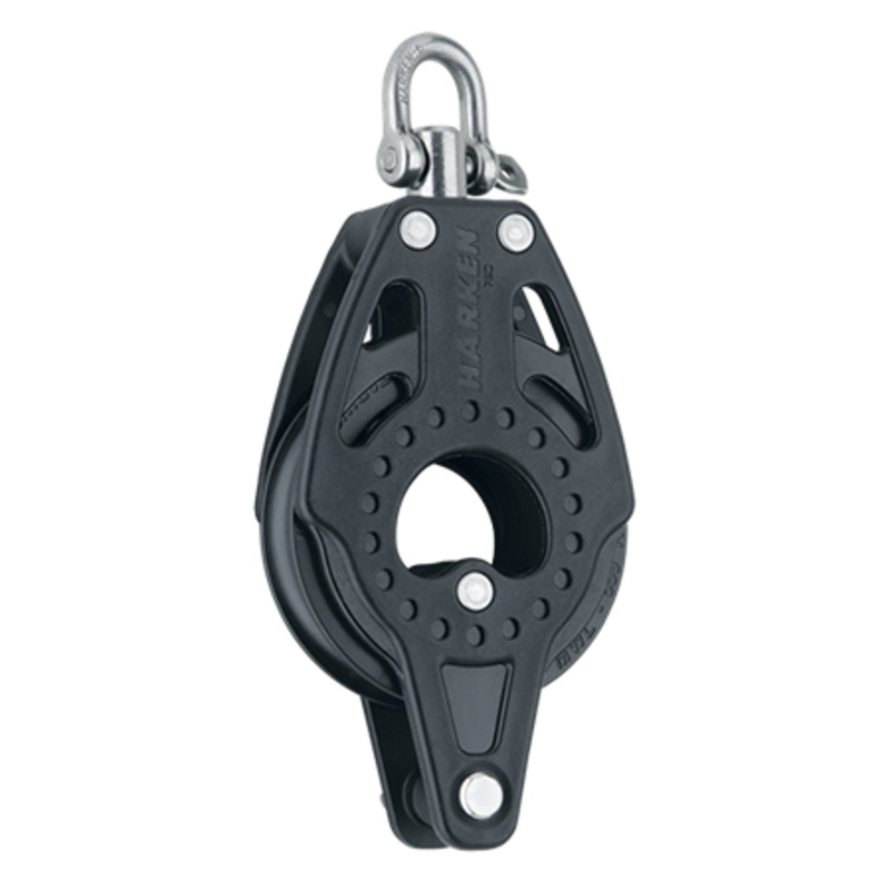 Harken 75 mm Carbo Air Block  Swivel, Becket