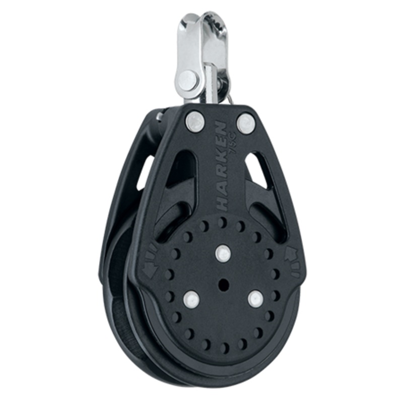 Harken 75 mm Ratchamatic Carbo Air Block  Swivel