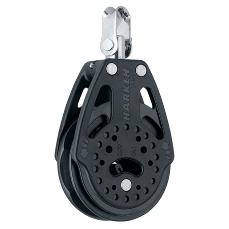 Harken 75 mm Ratchet Carbo Air Block  Swivel