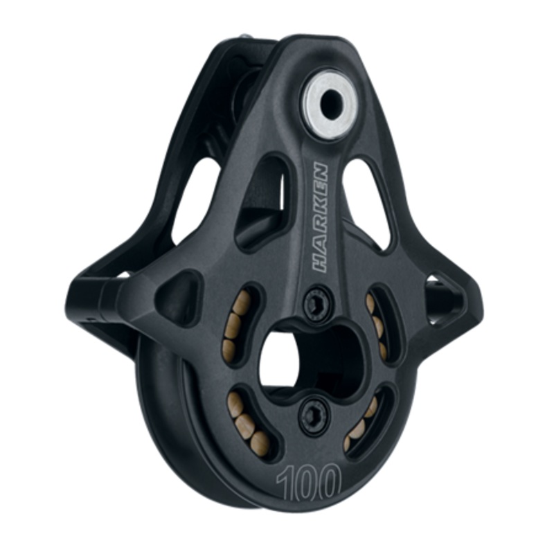 Harken 100 mm Aluminum Air Runner Black Magic Block