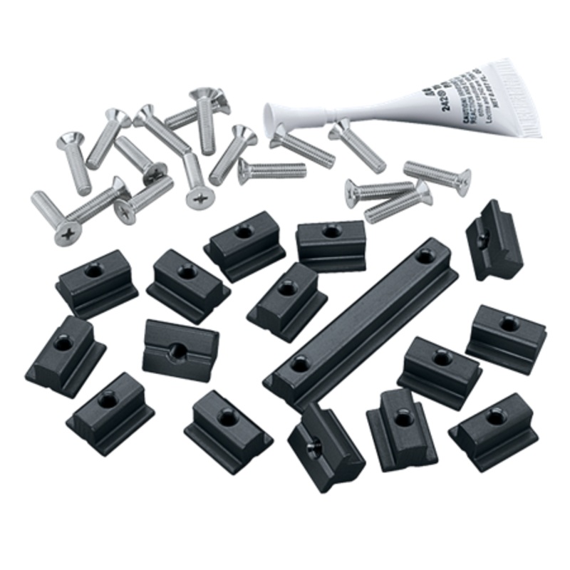 Harken 13 mm System AA Slug-Mount CB Track Mounting Kit  Flat Mast Groove