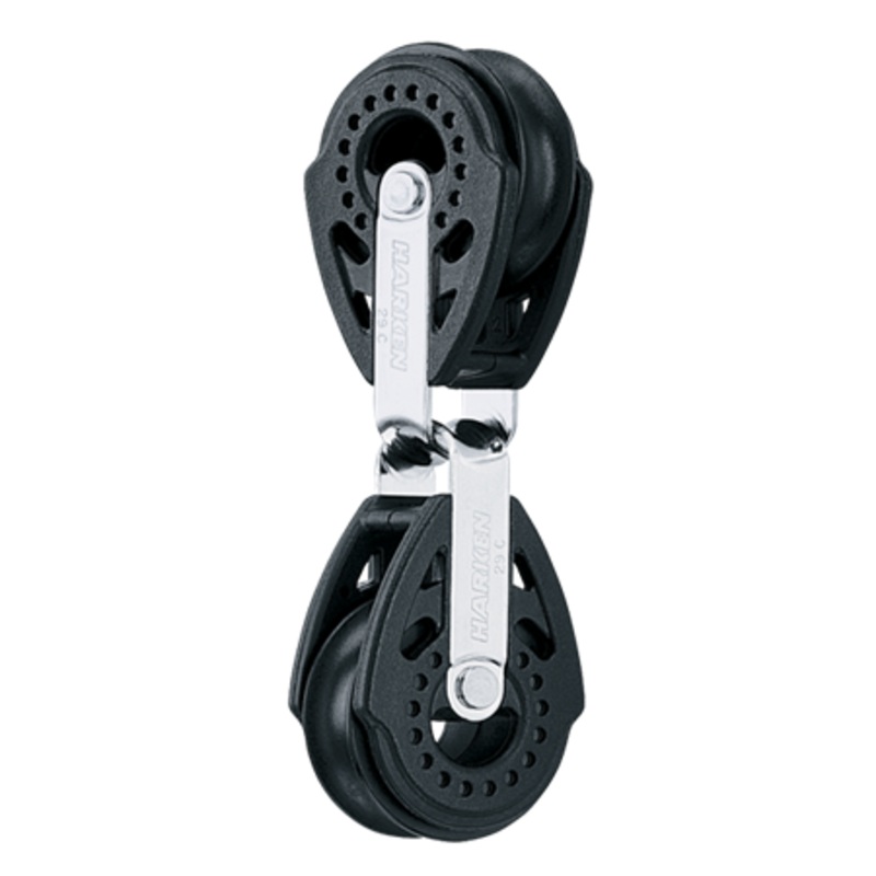 Harken 29 mm Double Traveler Carbo Air Block