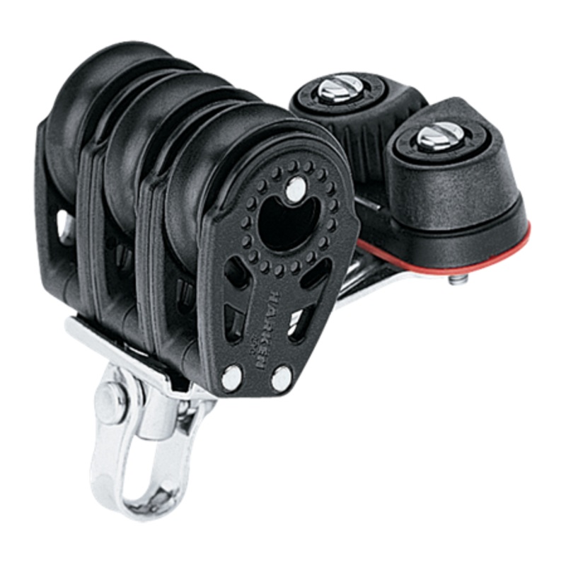 Harken 29 mm Triple Carbo Air Block  Cam Cleat