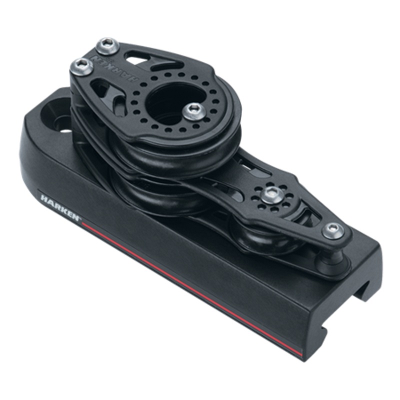 Harken 32 mm Big Boat CB Track End Control  Triple Sheave, Dead End, Set of 2