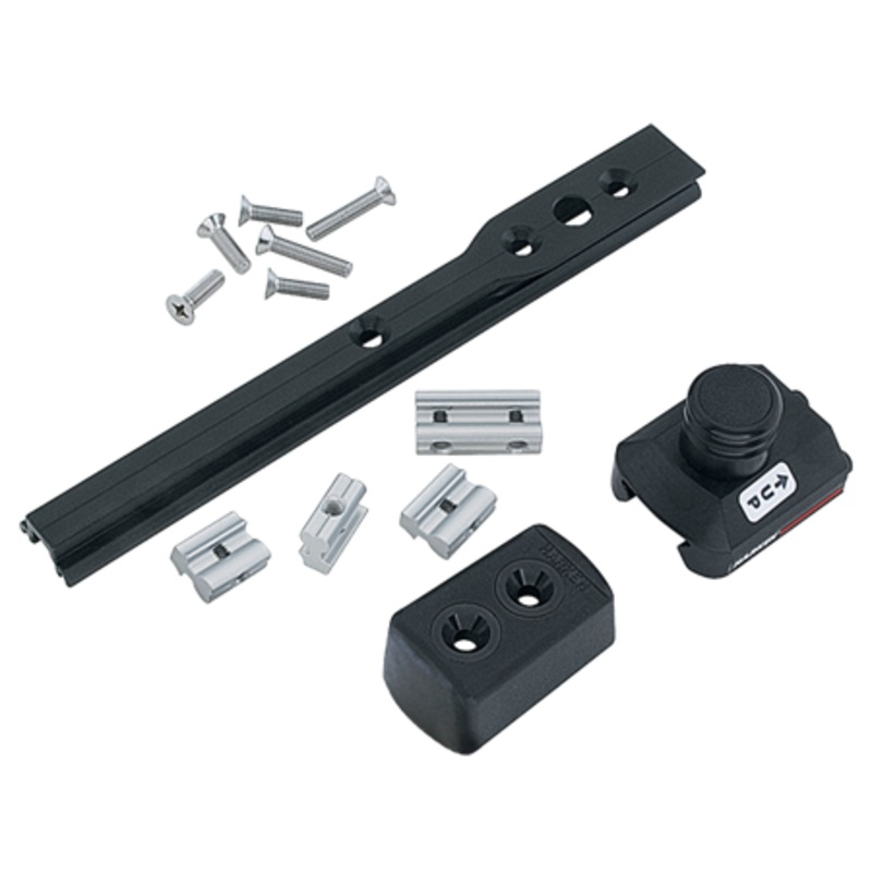 Harken 32 mm System C CB Battcar Slug-Mount Track Endstop Kit  Flat Mast Groove, Pinstop