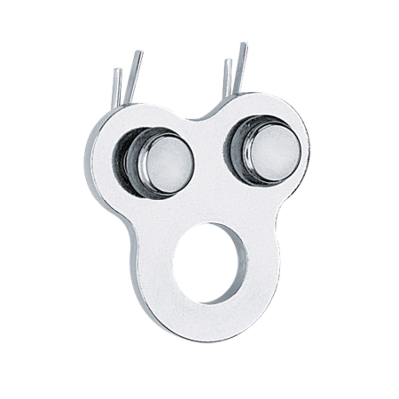 Harken 38 mm Wire High-Strength Block   Split Backstay Plate Assembly