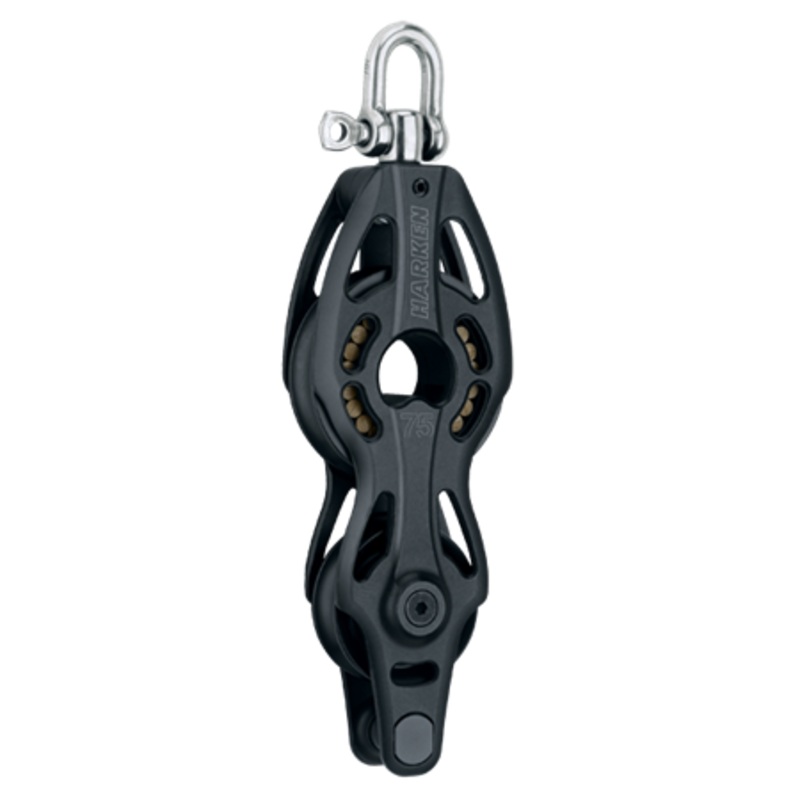 Harken 75mm  Spriddle Block w/Becket
