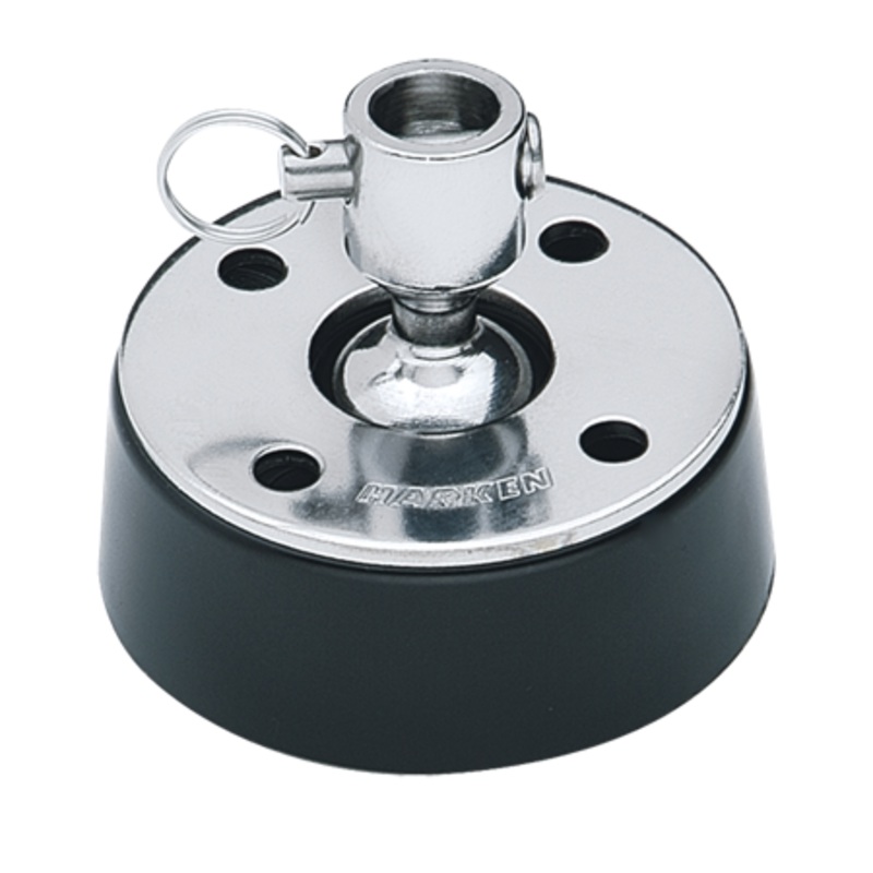 Harken 25 mm Ball-and-Socket Stand-Up Base  Swivel