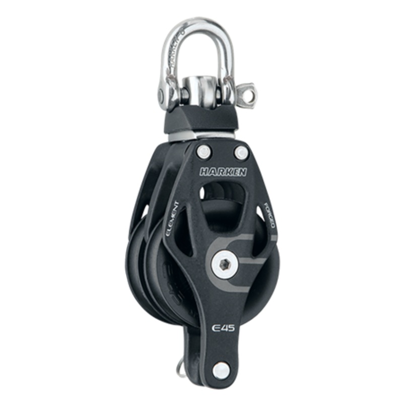 Harken 45mm Element Double Swivel Block w/Becket