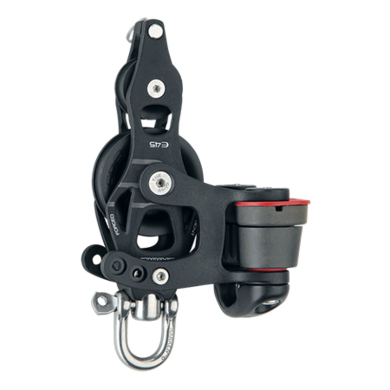 Harken 45mm Element Fiddle Swivel w/150 Cam & Becket