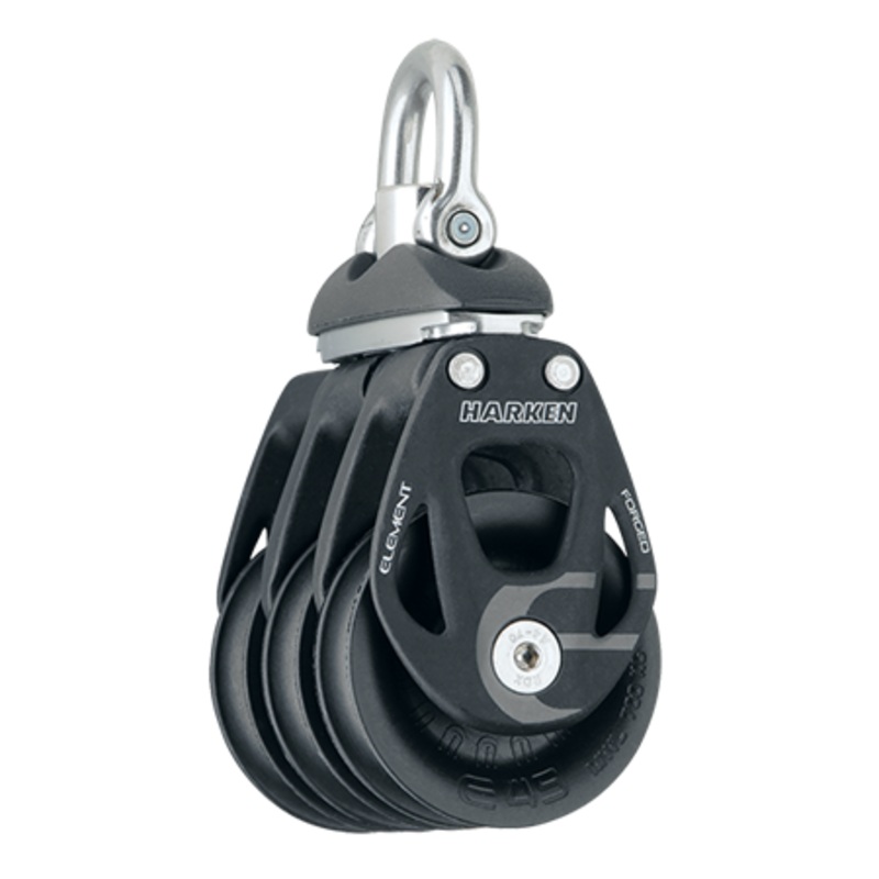 Harken 45mm Element Triple Swivel Block