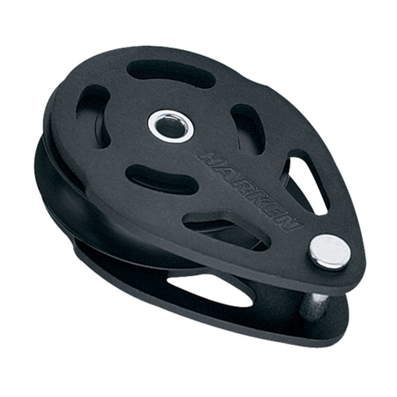 Harken 57 mm Aluminum Narrow Mast Collar Teardrop Cruising ESP Block  6 mm Clevis
