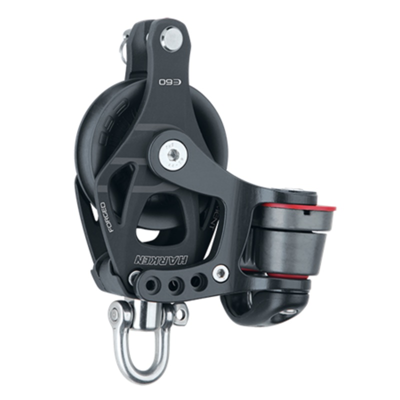 Harken 60mm Element Single Swivel w/150 Cam & Becket