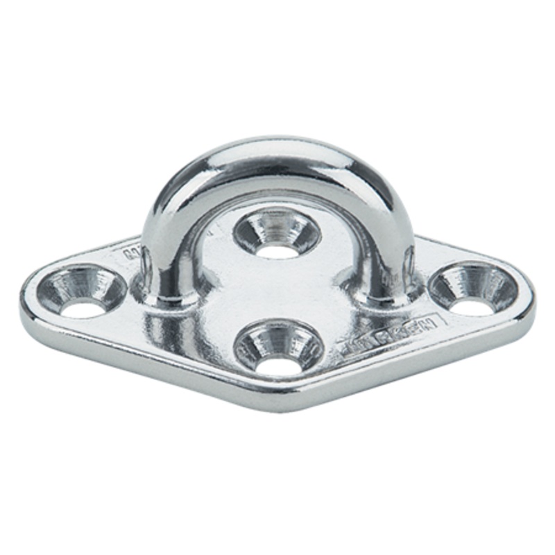 Harken 98 mm Stainless Steel Diamond Standard Padeye