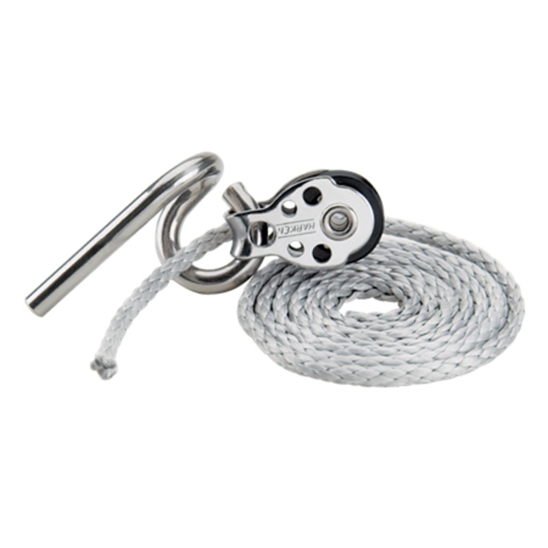Harken Dinghy Clew Hook  16mm Block