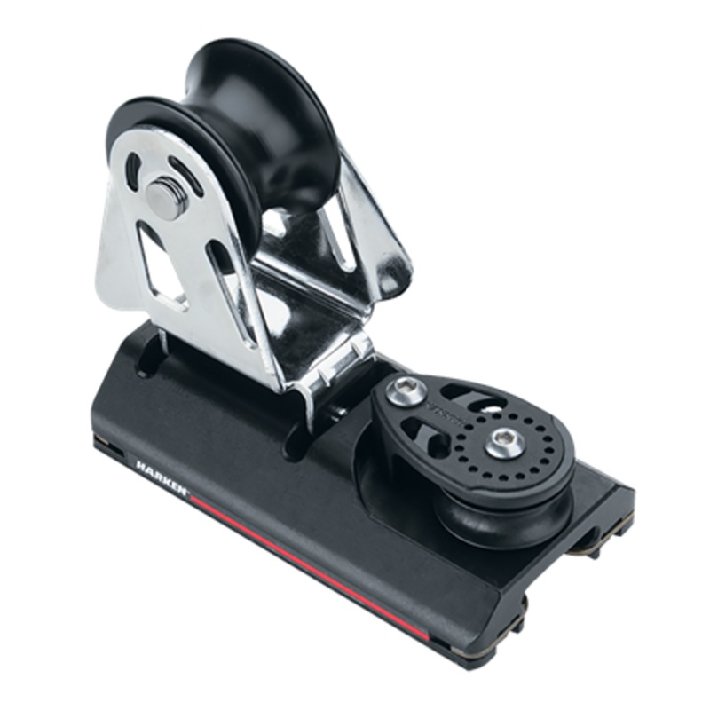 Harken 27 mm ESP Adjustable Midrange CB Genoa Lead Car  Sheave, 2:1