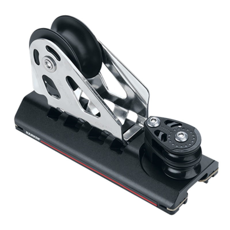 Harken 32 mm ESP Adjustable Big Boat CB Genoa Lead Car   2 Sheaves, 4:1